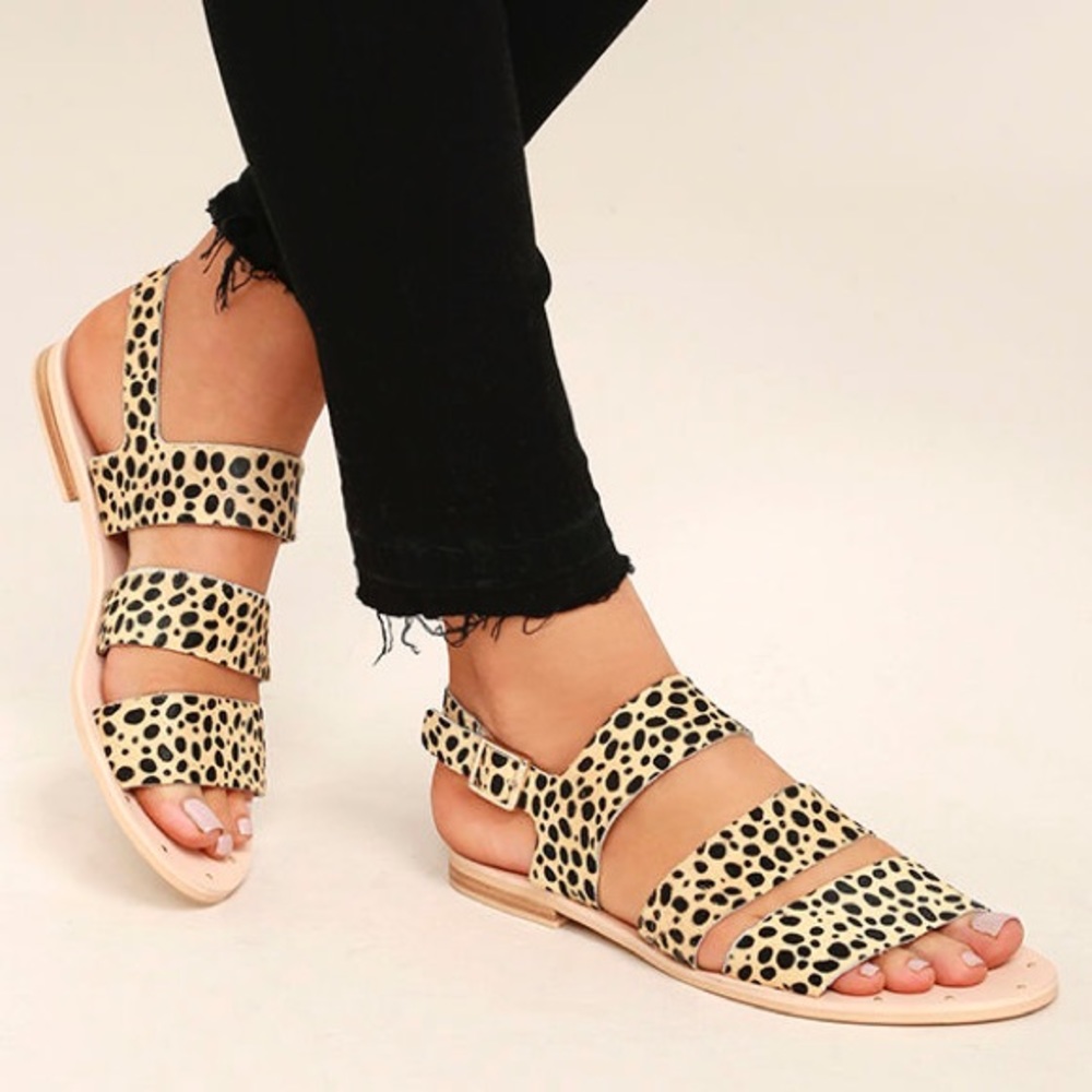 Leopard Sandal